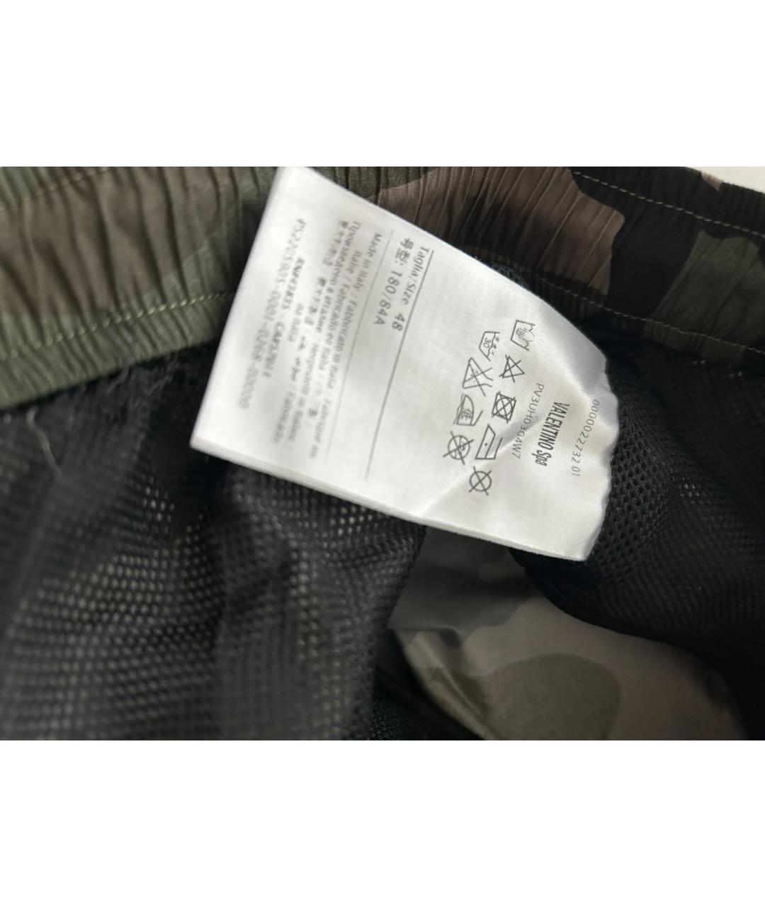 VALENTINO Мульти полиэстеровые шорты, фото 4