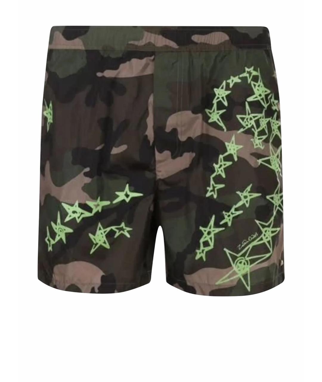 VALENTINO Мульти полиэстеровые шорты, фото 1