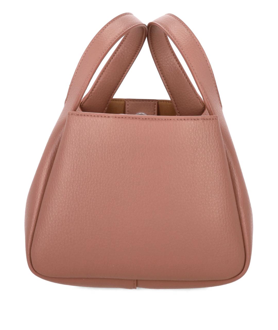 STELLA MCCARTNEY Розовая сумка тоут из искусственной кожи, фото 3