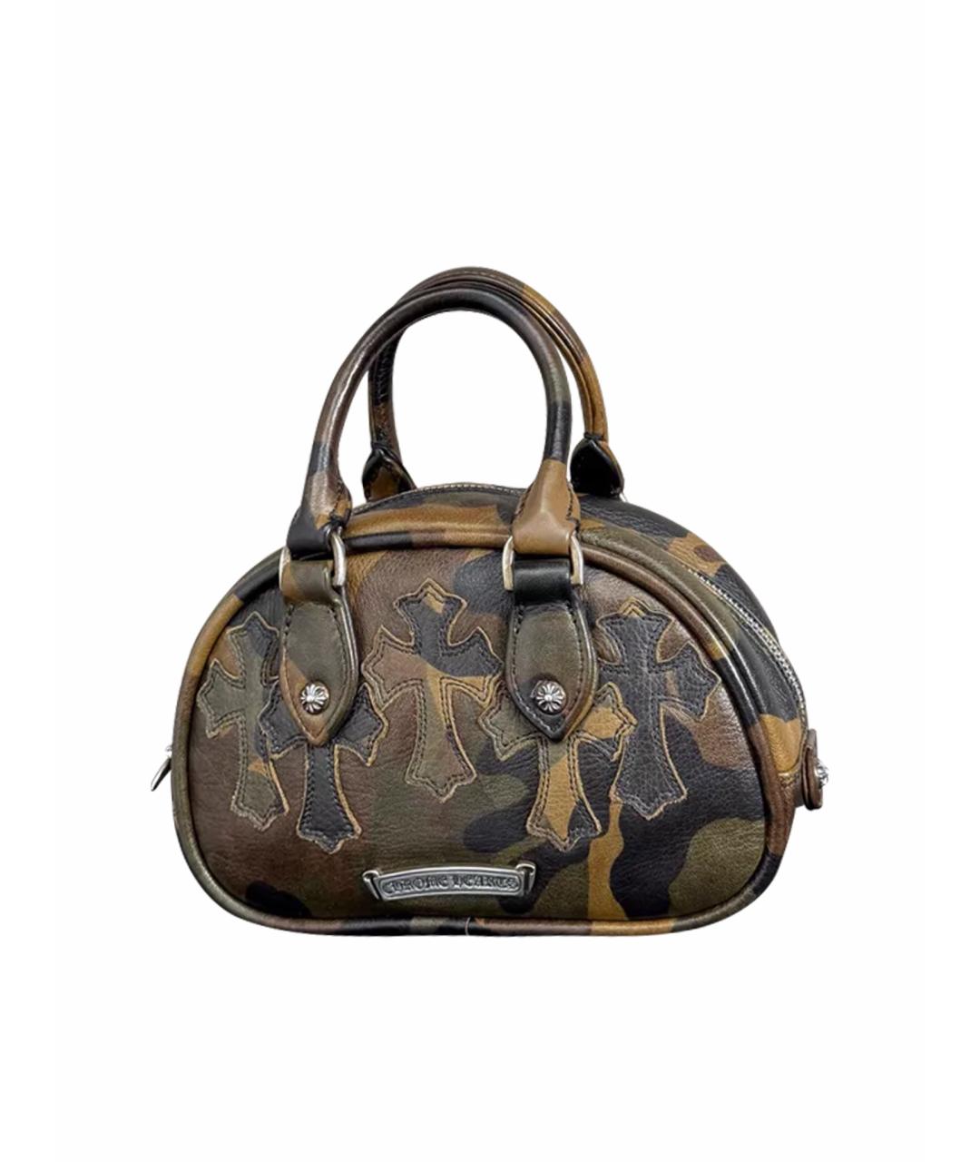 CHROME HEARTS Мульти кожаная сумка с короткими ручками, фото 1