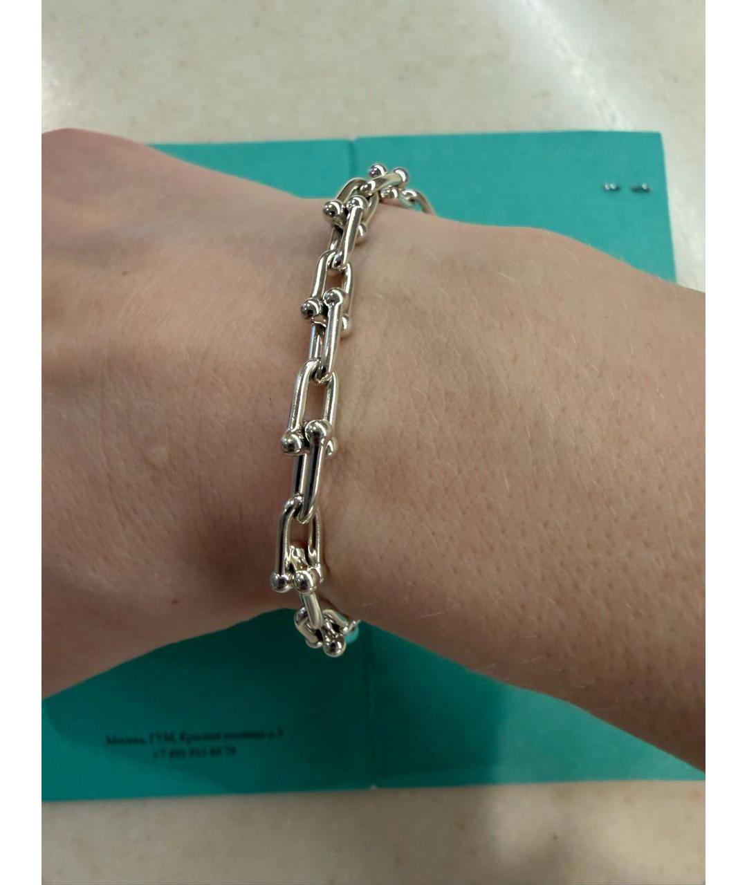 TIFFANY&CO Серебрянный серебряный браслет, фото 3