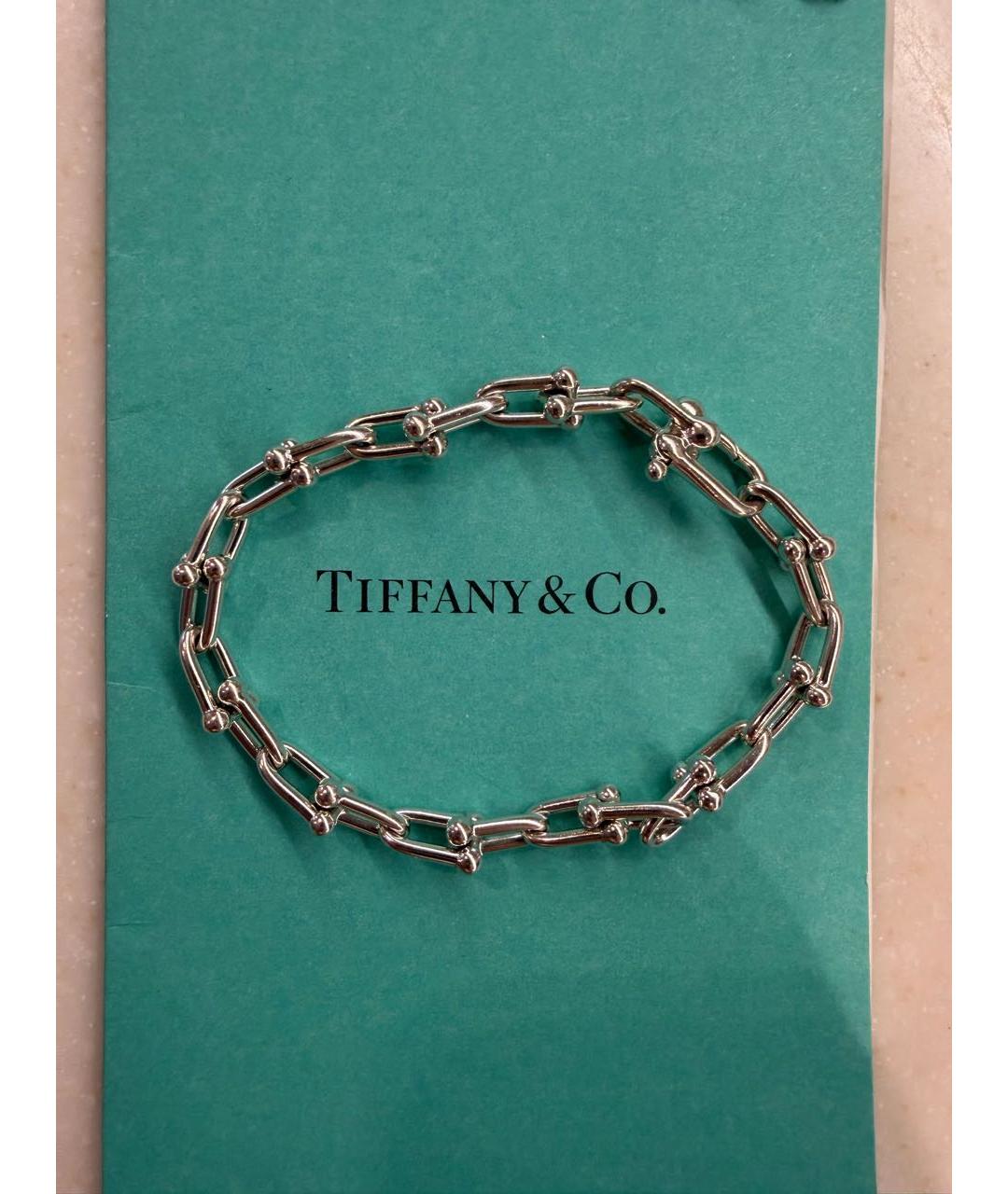 TIFFANY&CO Серебрянный серебряный браслет, фото 5