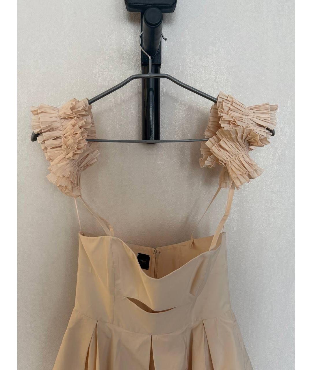 PINKO Розовое вечернее платье, фото 5