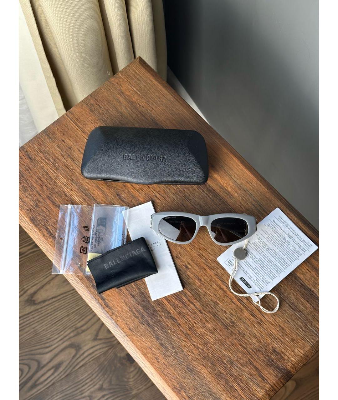 BALENCIAGA Серые солнцезащитные очки, фото 2