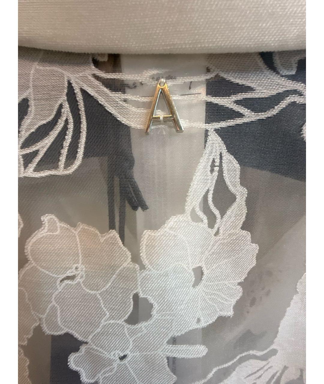 TWIN-SET Белая полиэстеровая блузы, фото 6