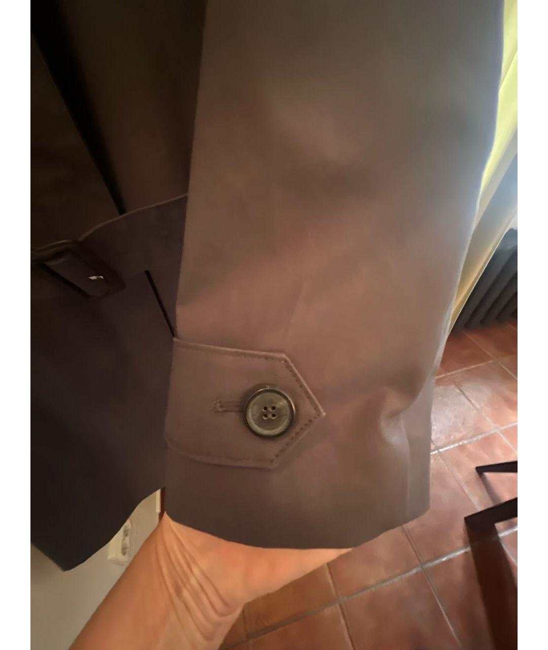 PRADA Серый тренч/плащ, фото 5