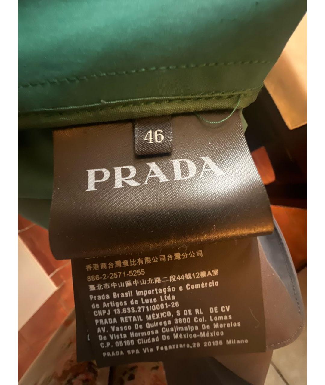 PRADA Серый тренч/плащ, фото 8