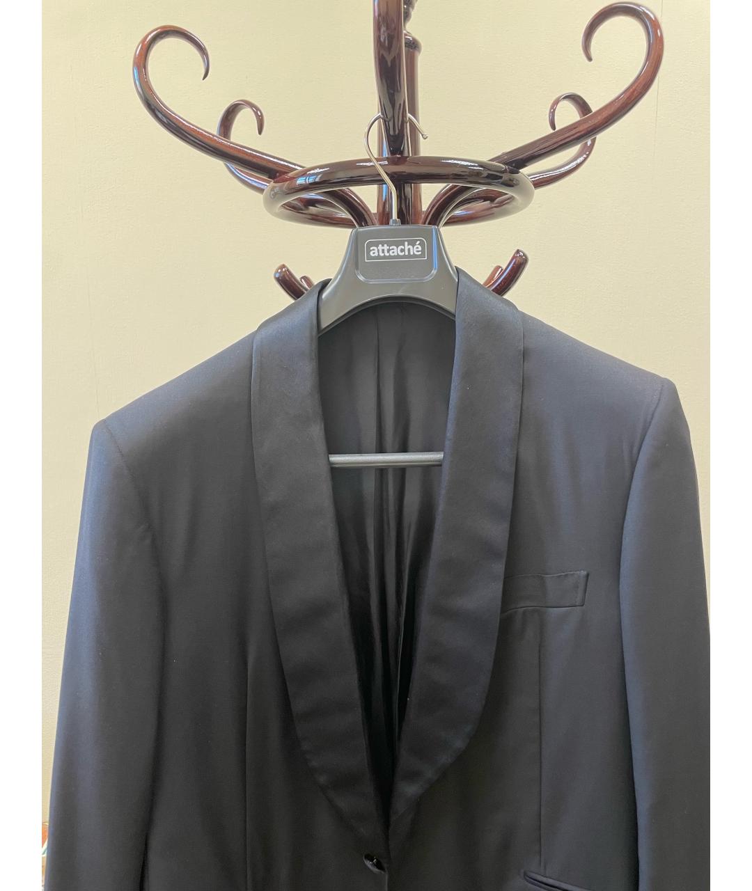 LANVIN Черный классический костюм, фото 2