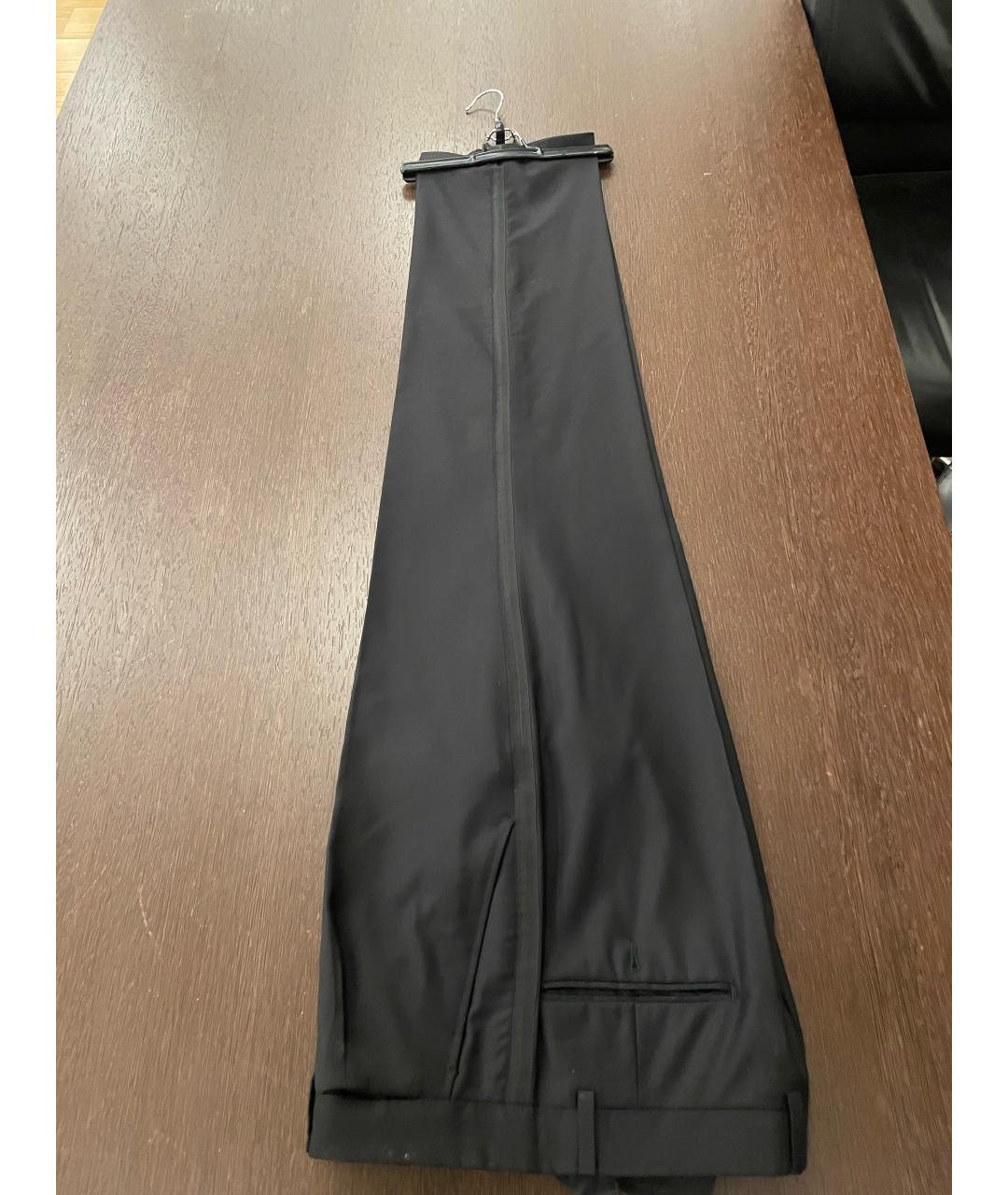 LANVIN Черный классический костюм, фото 3