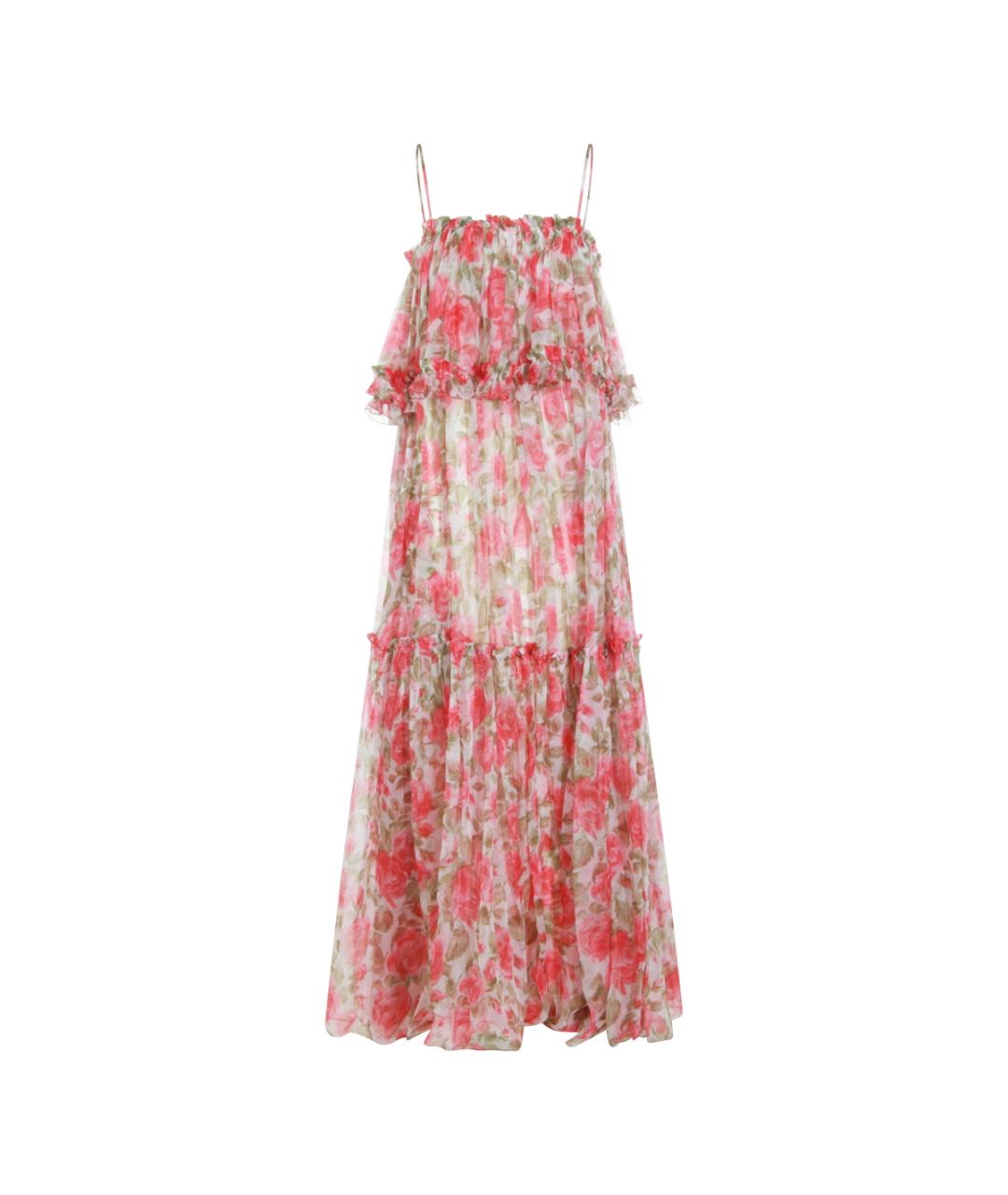 CHLOE Мульти шелковое повседневное платье, фото 1