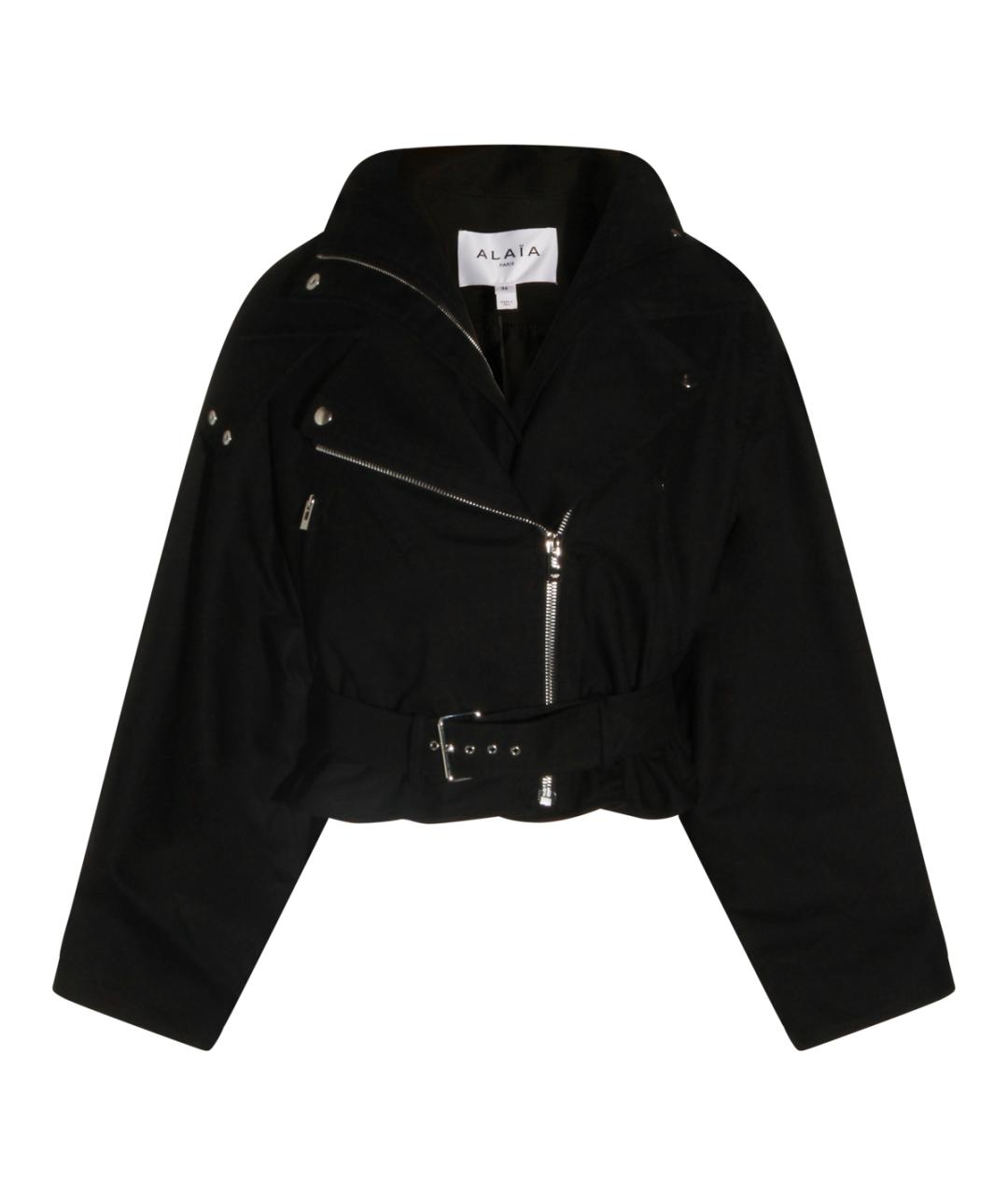 ALAIA Черная хлопковая куртка, фото 1