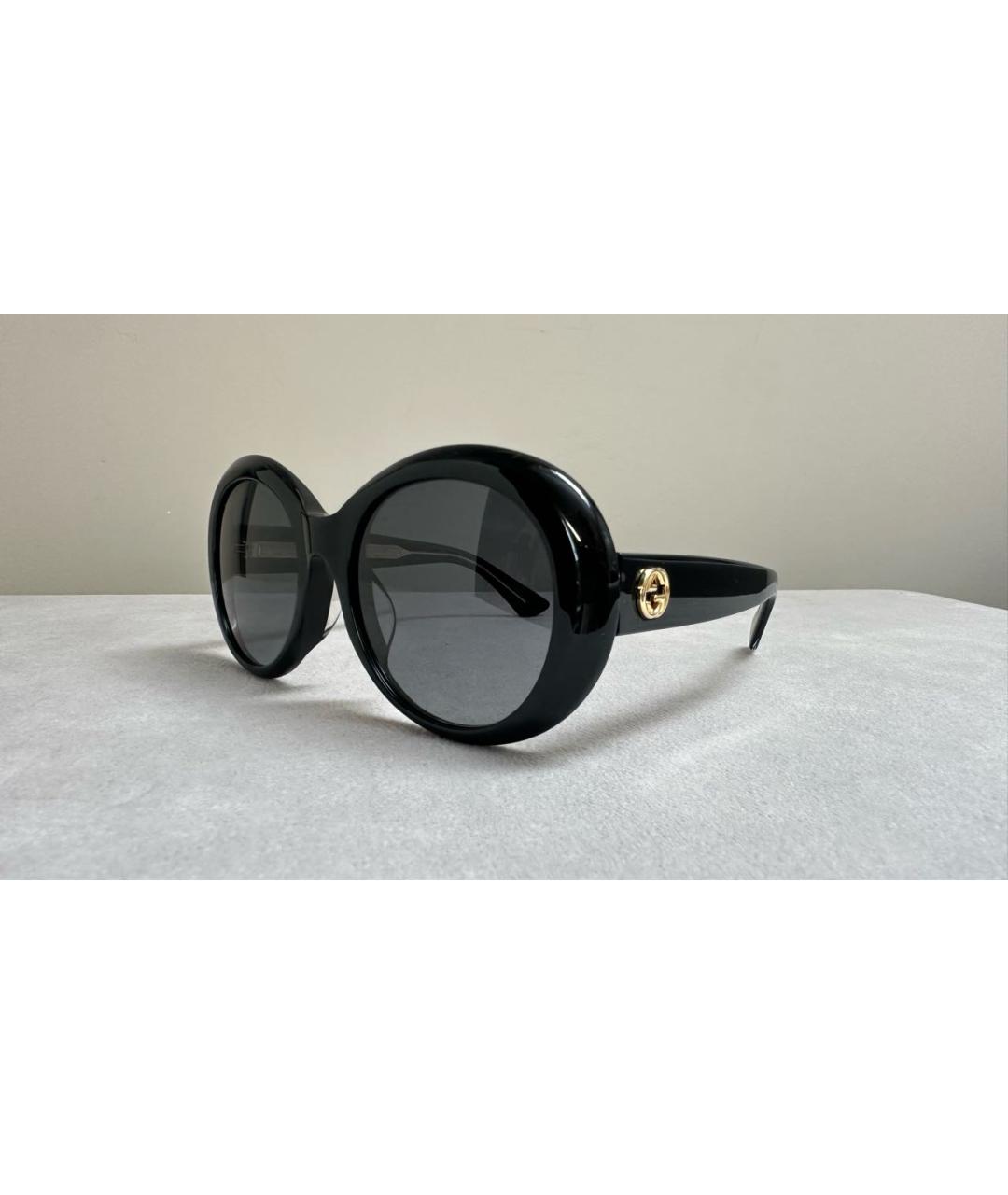 GUCCI Черные солнцезащитные очки, фото 2