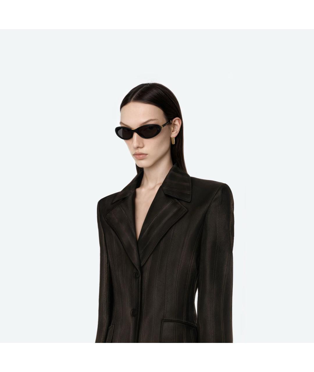 GENTLE MONSTER Черные пластиковые солнцезащитные очки, фото 3