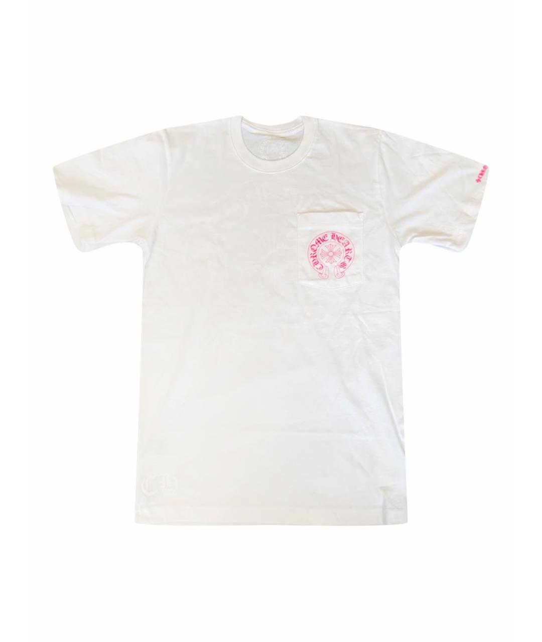 CHROME HEARTS Белая хлопковая футболка, фото 1