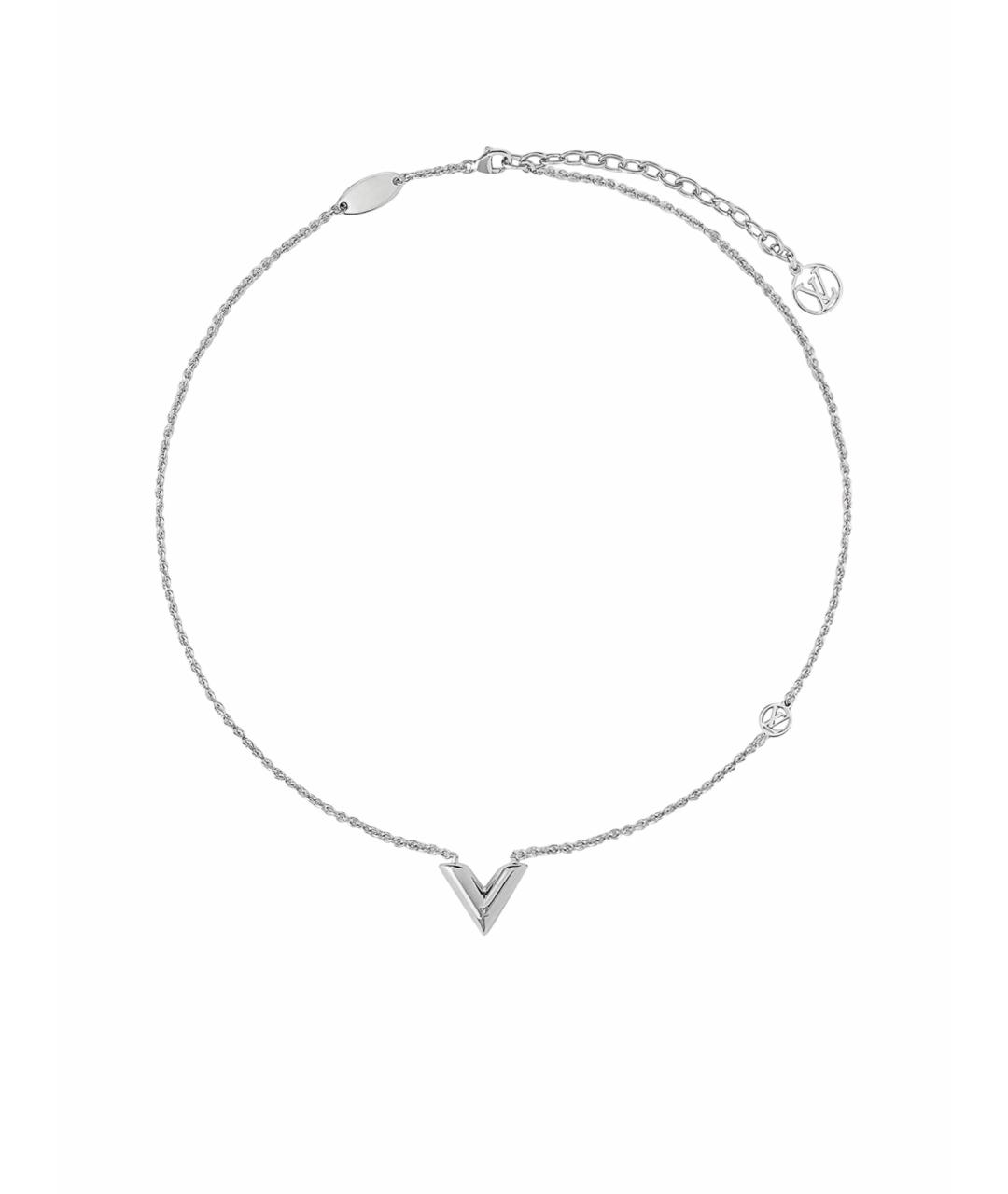 LOUIS VUITTON Серебряная металлическая подвеска, фото 1