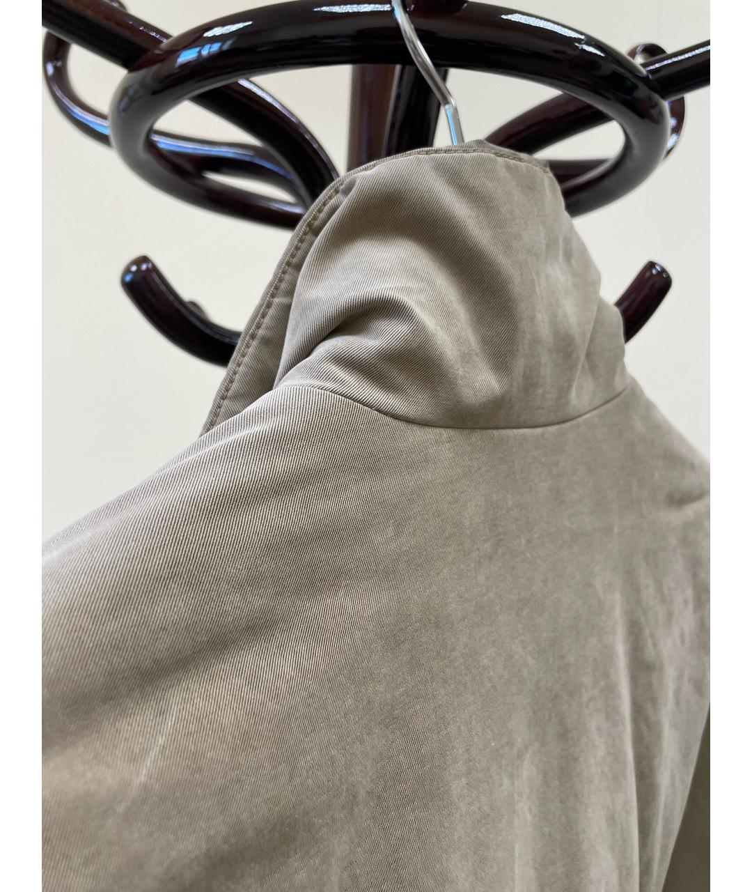 TRUSSARDI Бежевая хлопковая куртка, фото 2