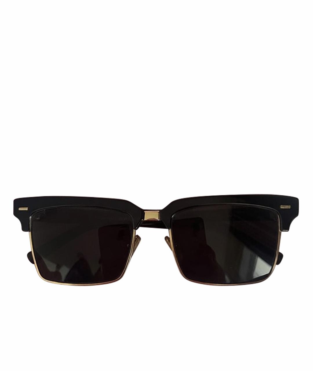 MIU MIU Черные пластиковые солнцезащитные очки, фото 1