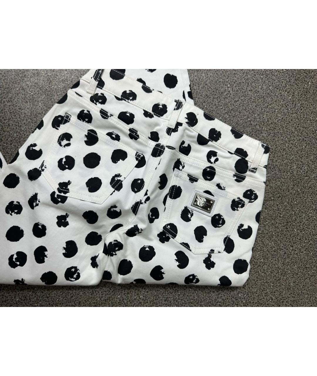 DOLCE&GABBANA Мульти джинсы слим, фото 4