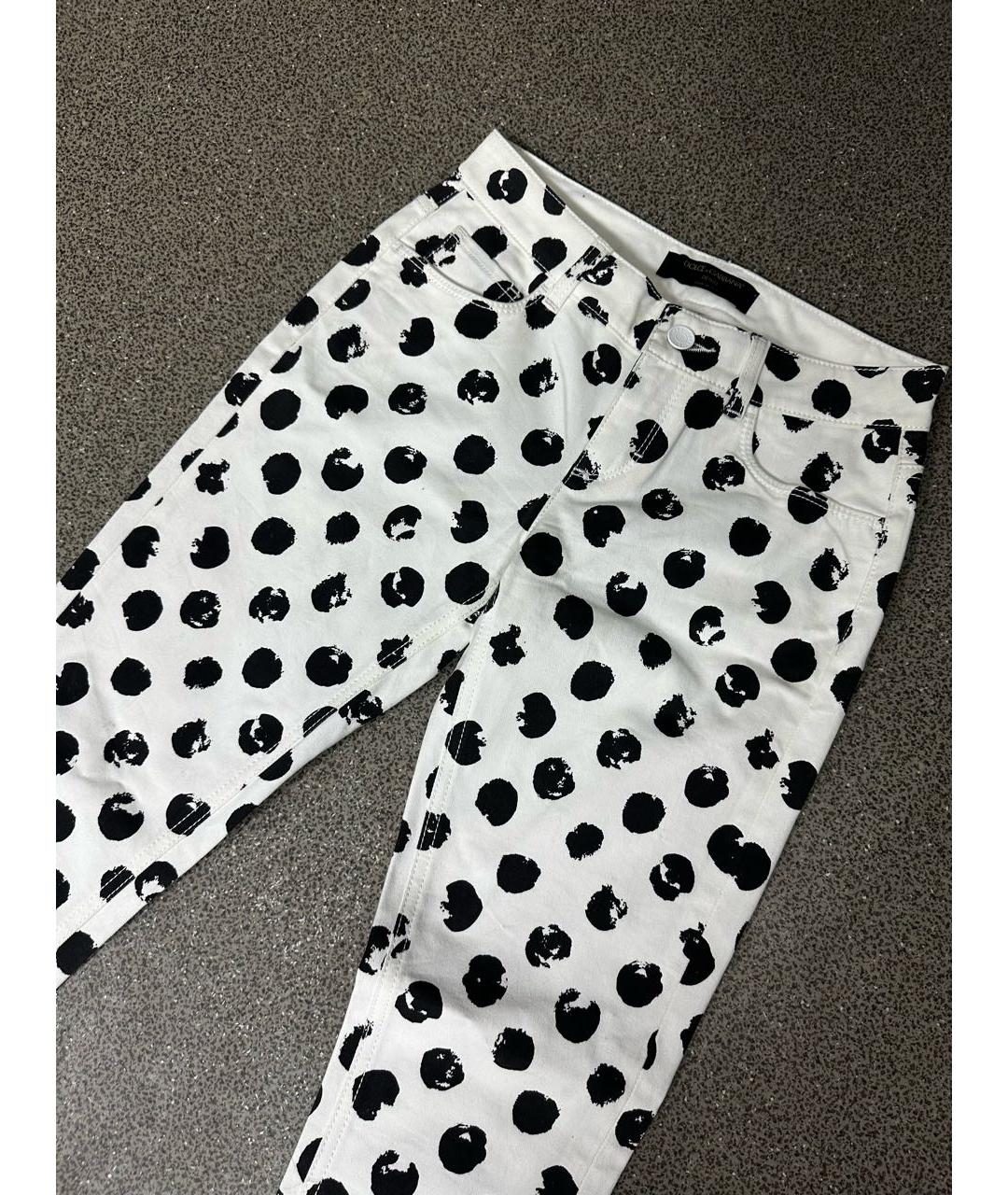 DOLCE&GABBANA Мульти джинсы слим, фото 2