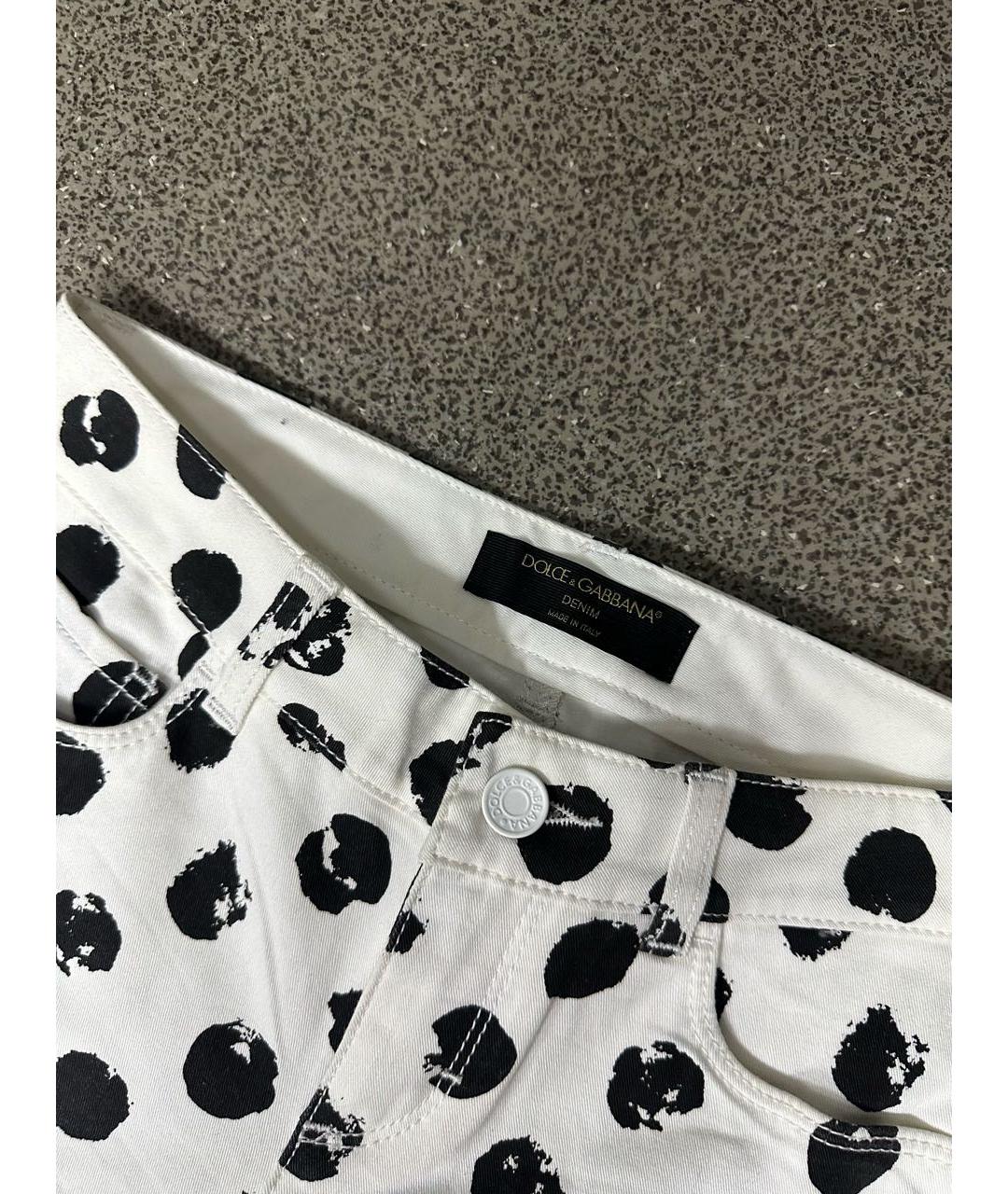 DOLCE&GABBANA Мульти джинсы слим, фото 3