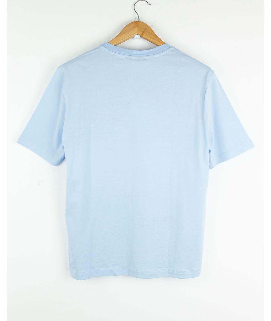 KIRED Голубая хлопковая футболка, фото 2