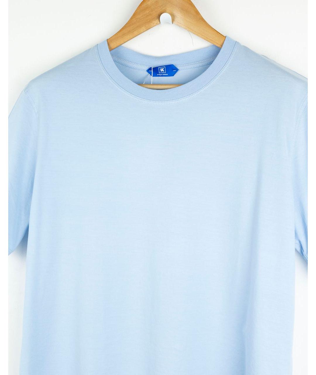KIRED Голубая хлопковая футболка, фото 4