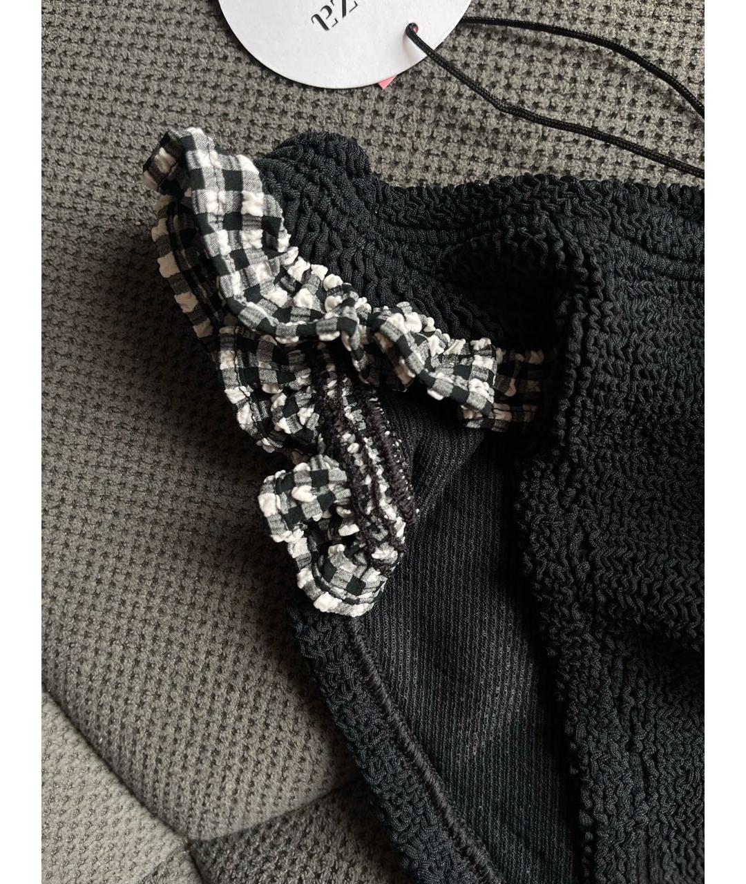 HUNZA G Черный купальник, фото 6