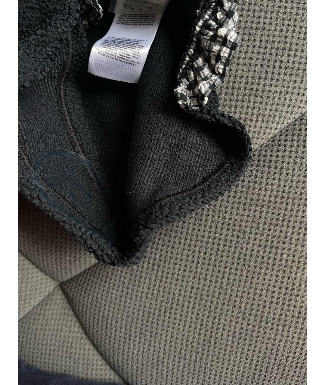 HUNZA G Черный купальник, фото 3