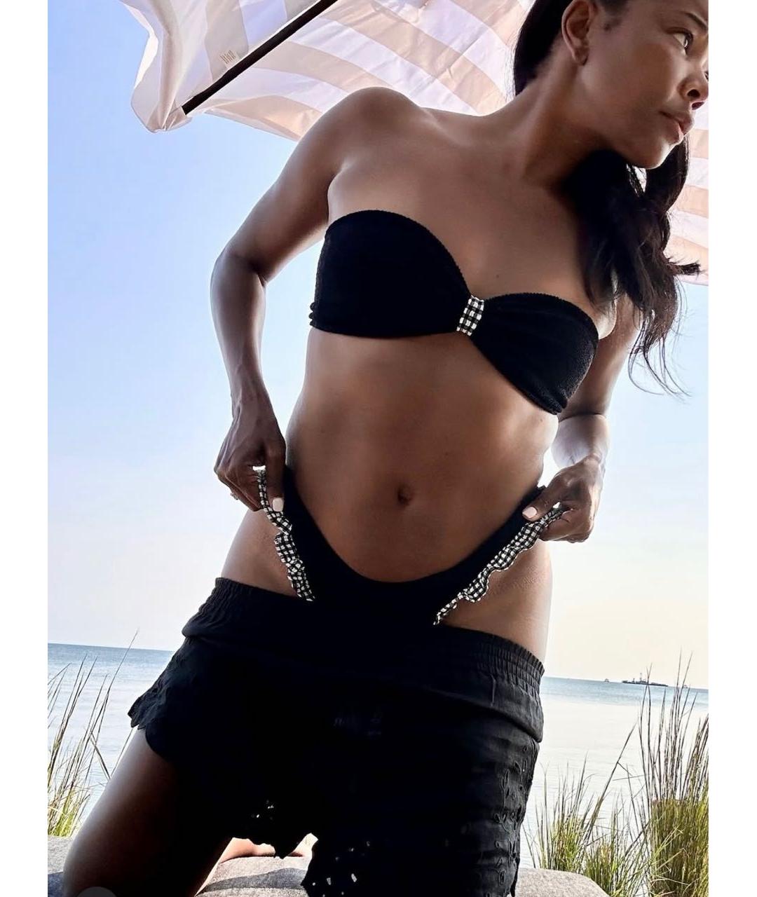 HUNZA G Черный купальник, фото 8