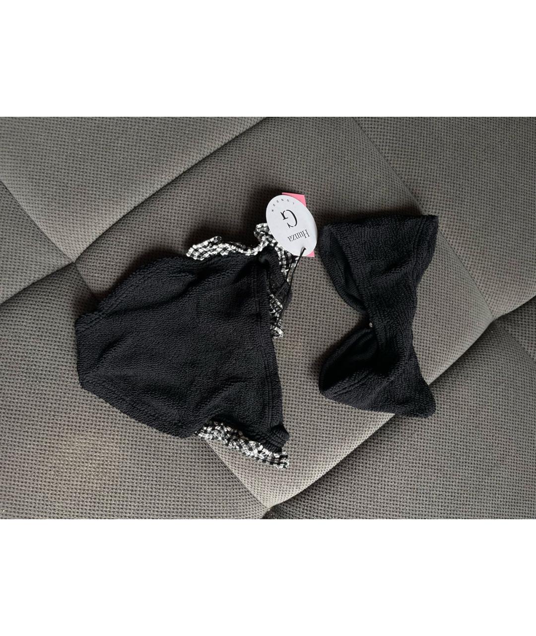 HUNZA G Черный купальник, фото 5