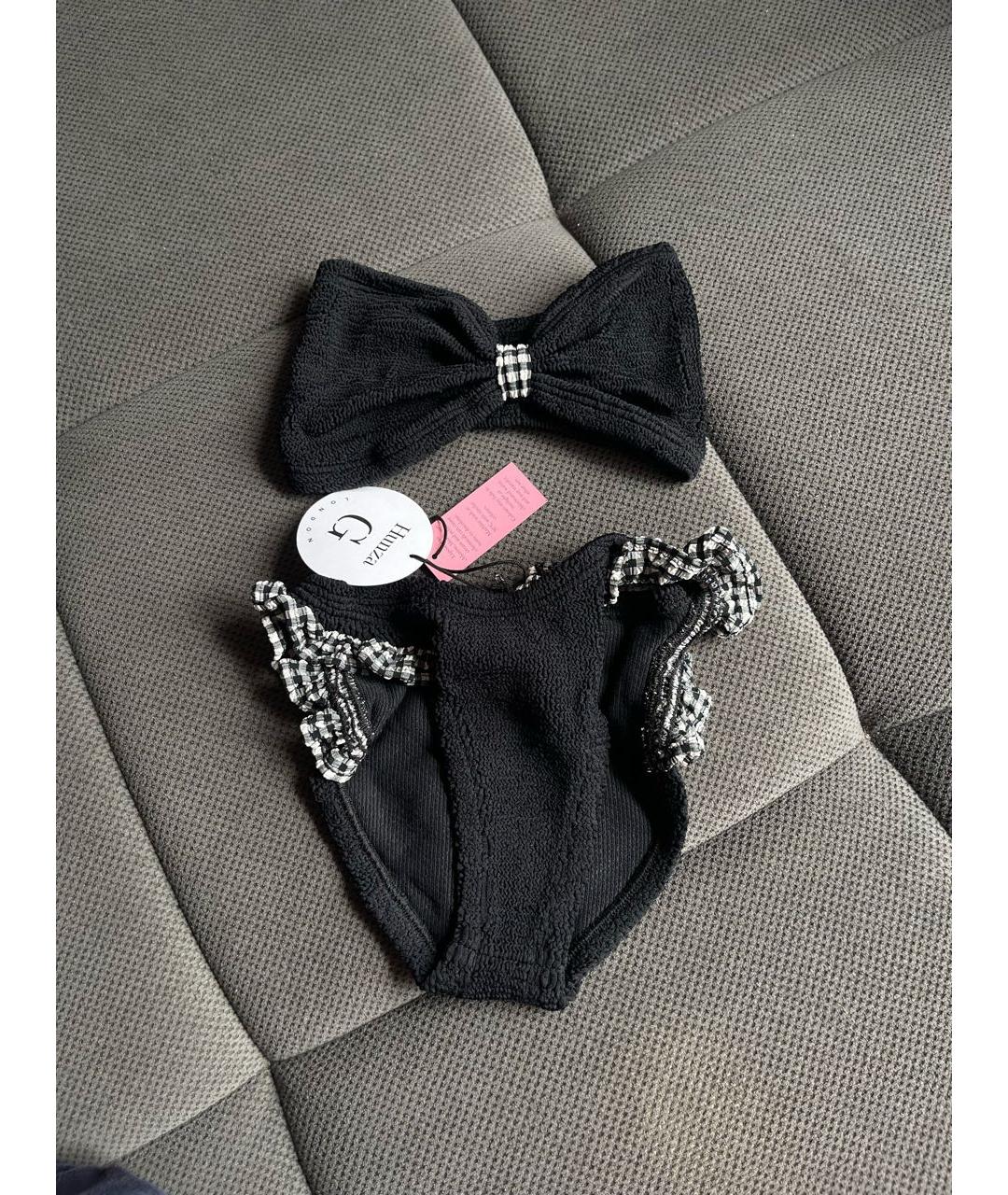 HUNZA G Черный купальник, фото 7