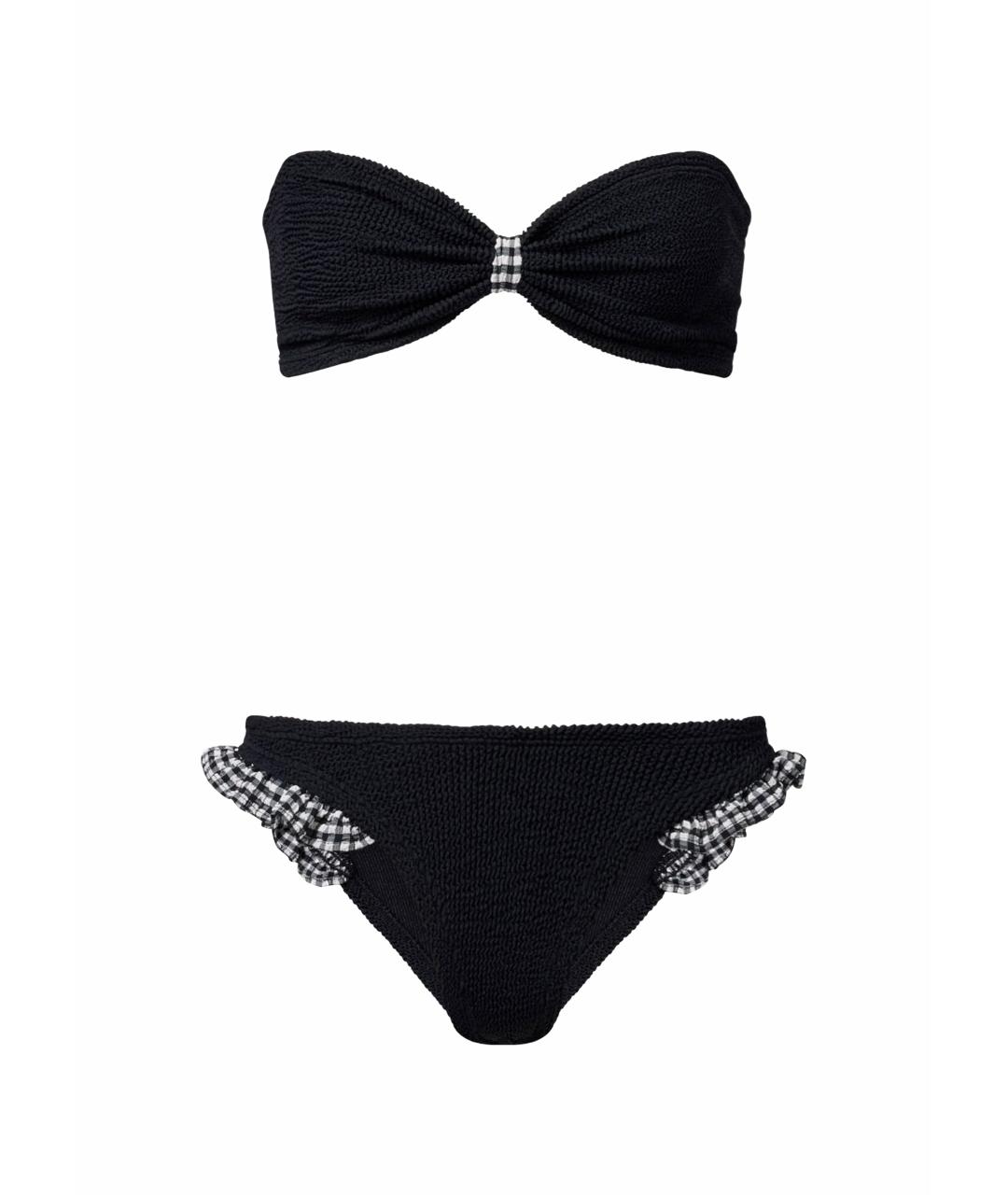 HUNZA G Черный купальник, фото 1