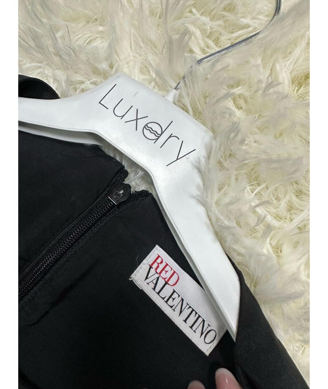 RED VALENTINO Антрацитовое повседневное платье, фото 3