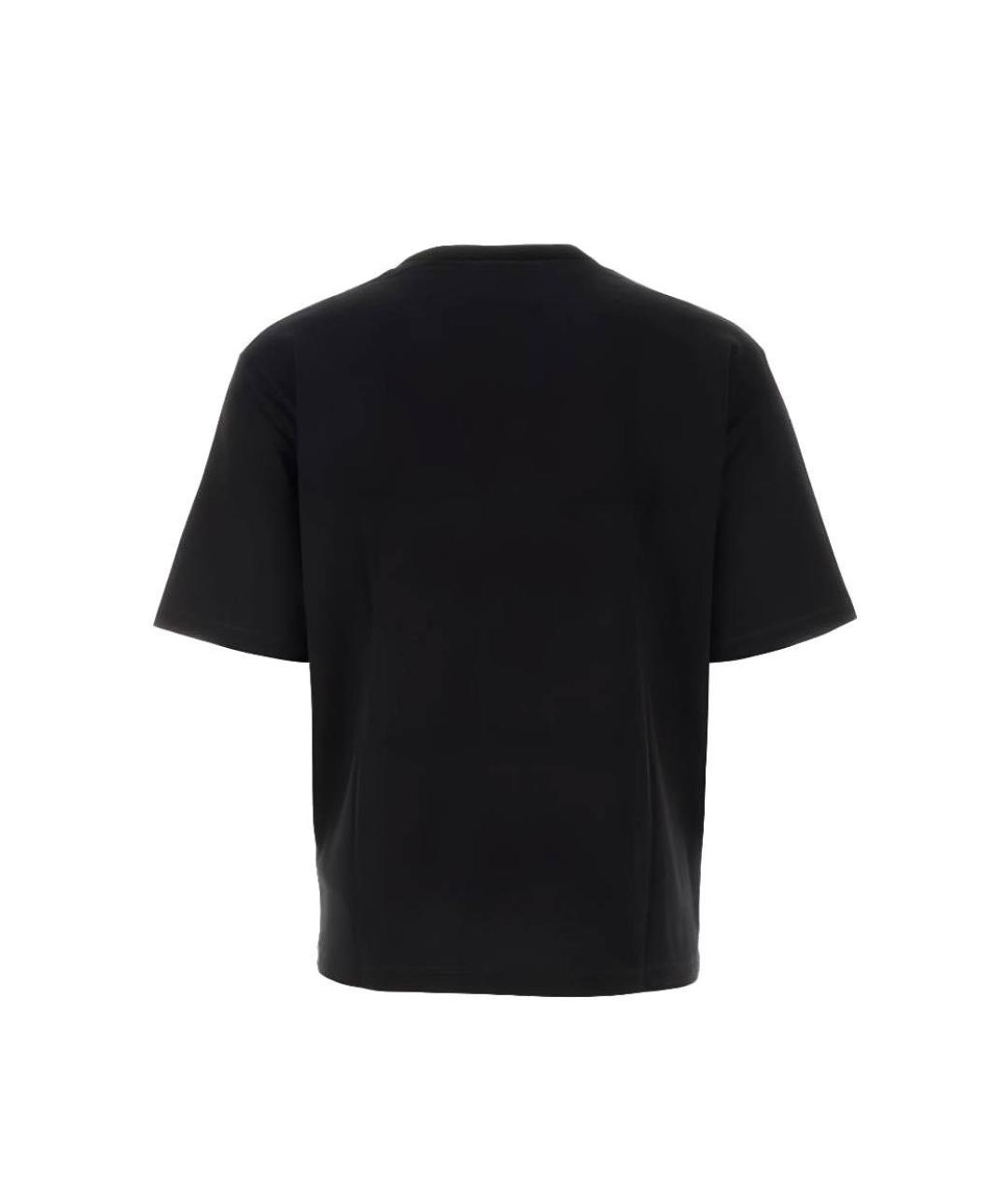 DSQUARED2 Черная хлопковая футболка, фото 2