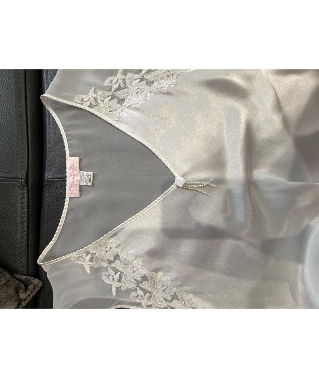 OSCAR DE LA RENTA Белая пижамы и сорочки, фото 5