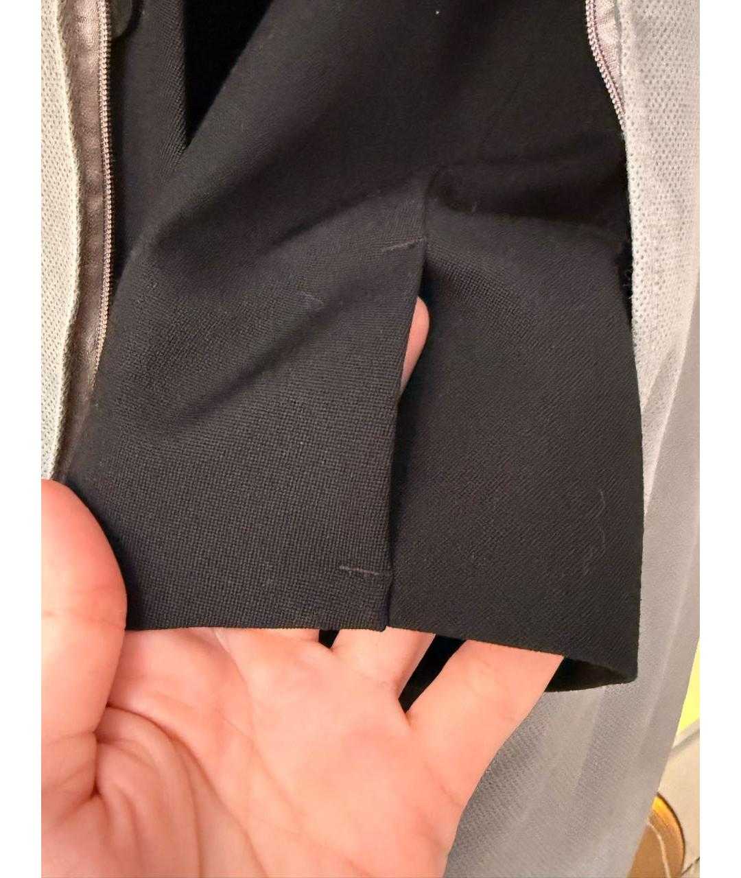 JACQUEMUS Черный хлопковый жакет/пиджак, фото 6