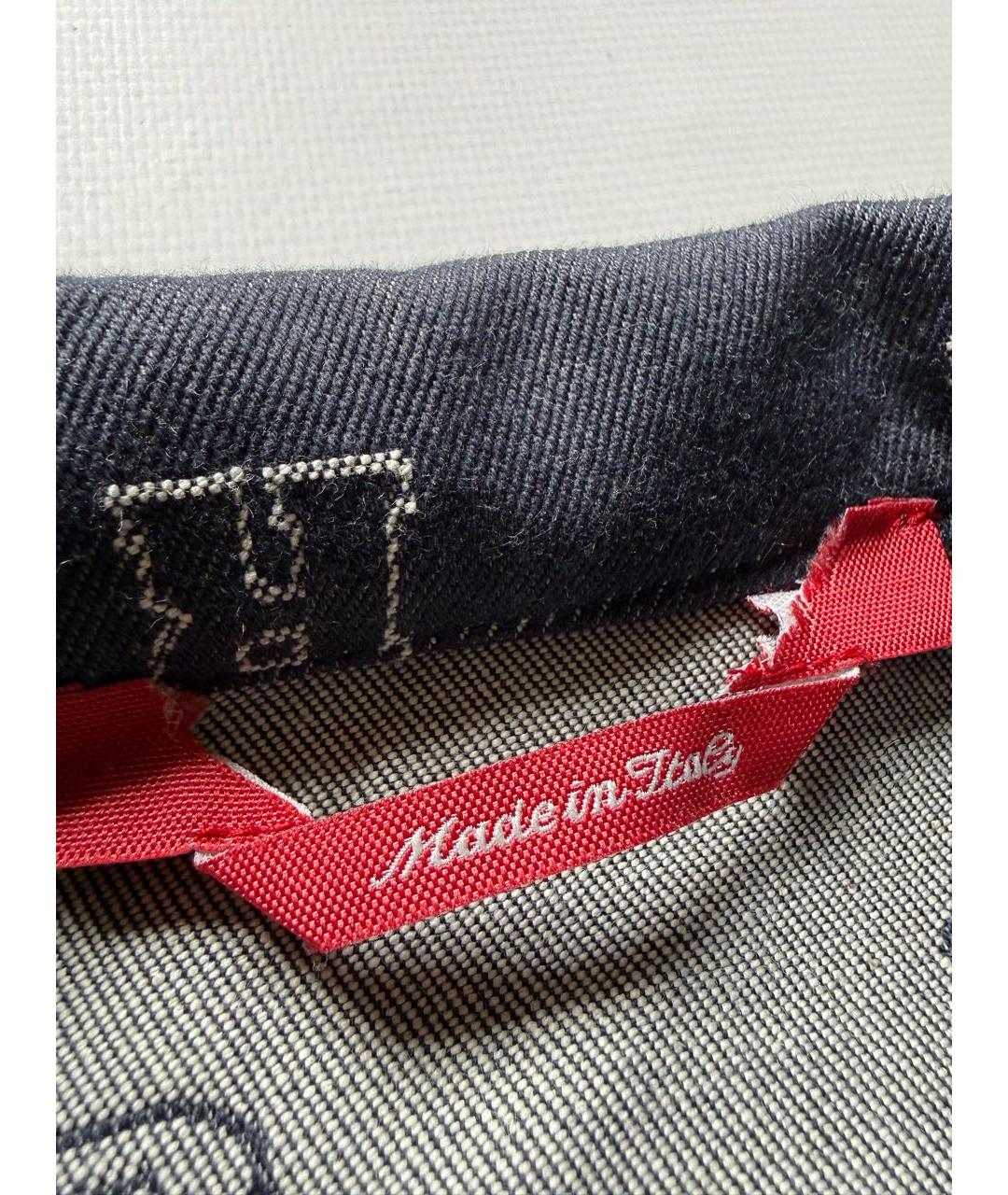 'S MAX MARA Темно-синяя деним куртка, фото 3