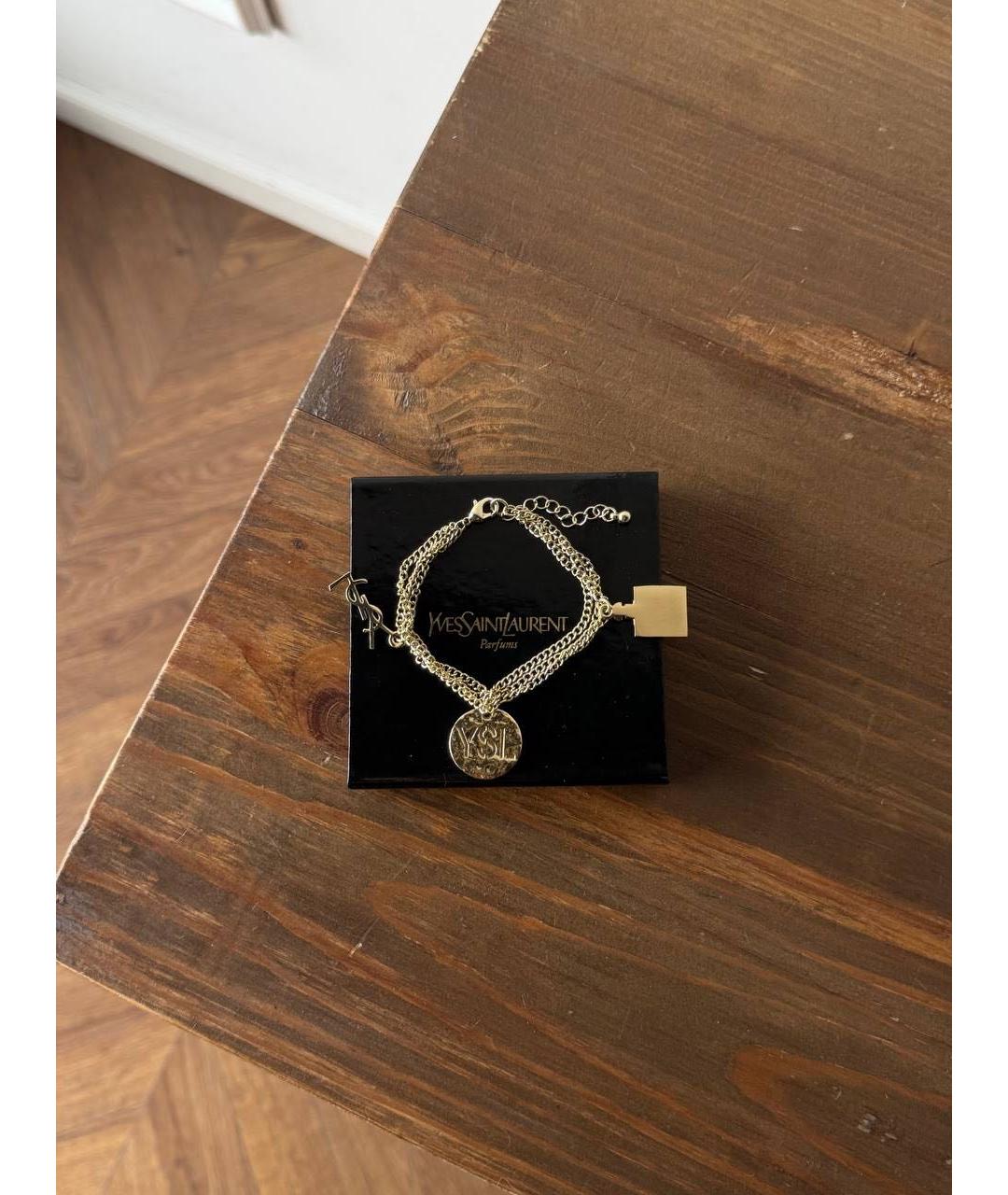 YVES SAINT LAURENT BEAUTY Золотой браслет, фото 3