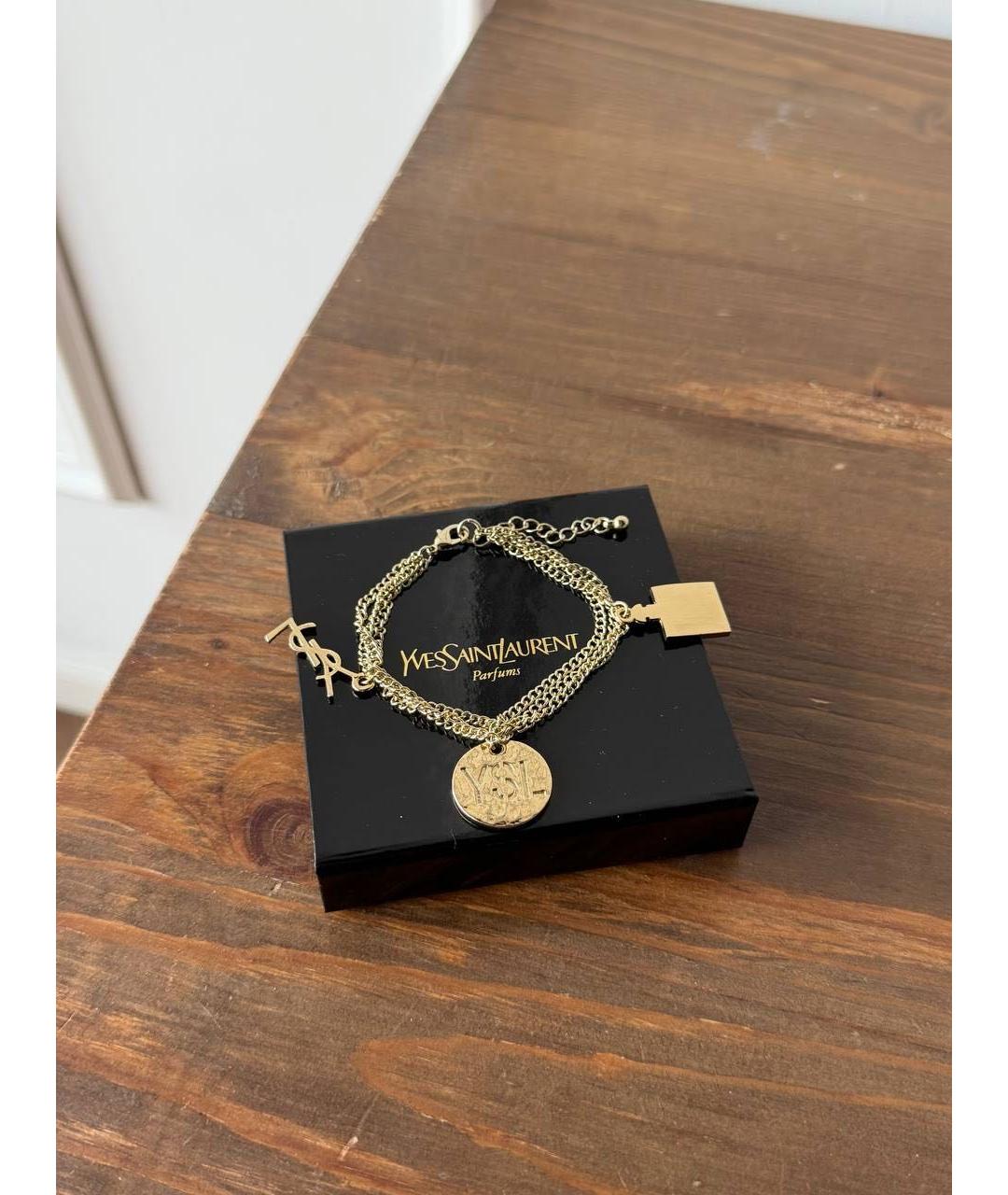 YVES SAINT LAURENT BEAUTY Золотой браслет, фото 2