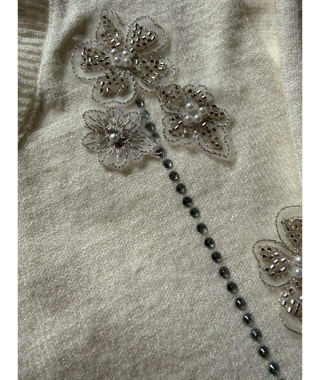 BADGLEY MISCHKA Белый кардиган, фото 3