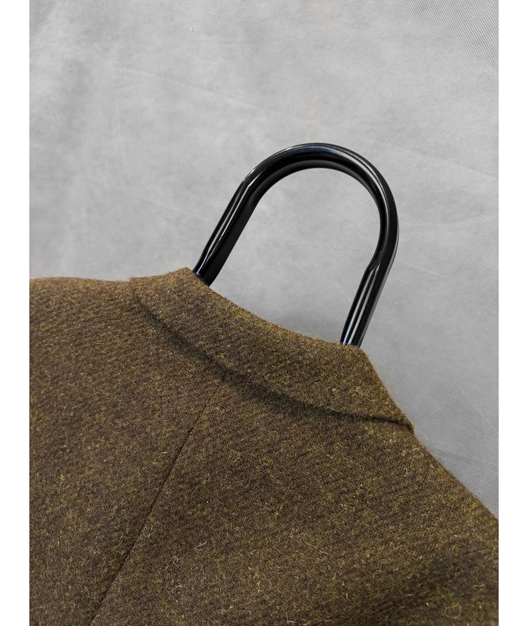 HUGO BOSS Коричневый шерстяной пиджак, фото 7