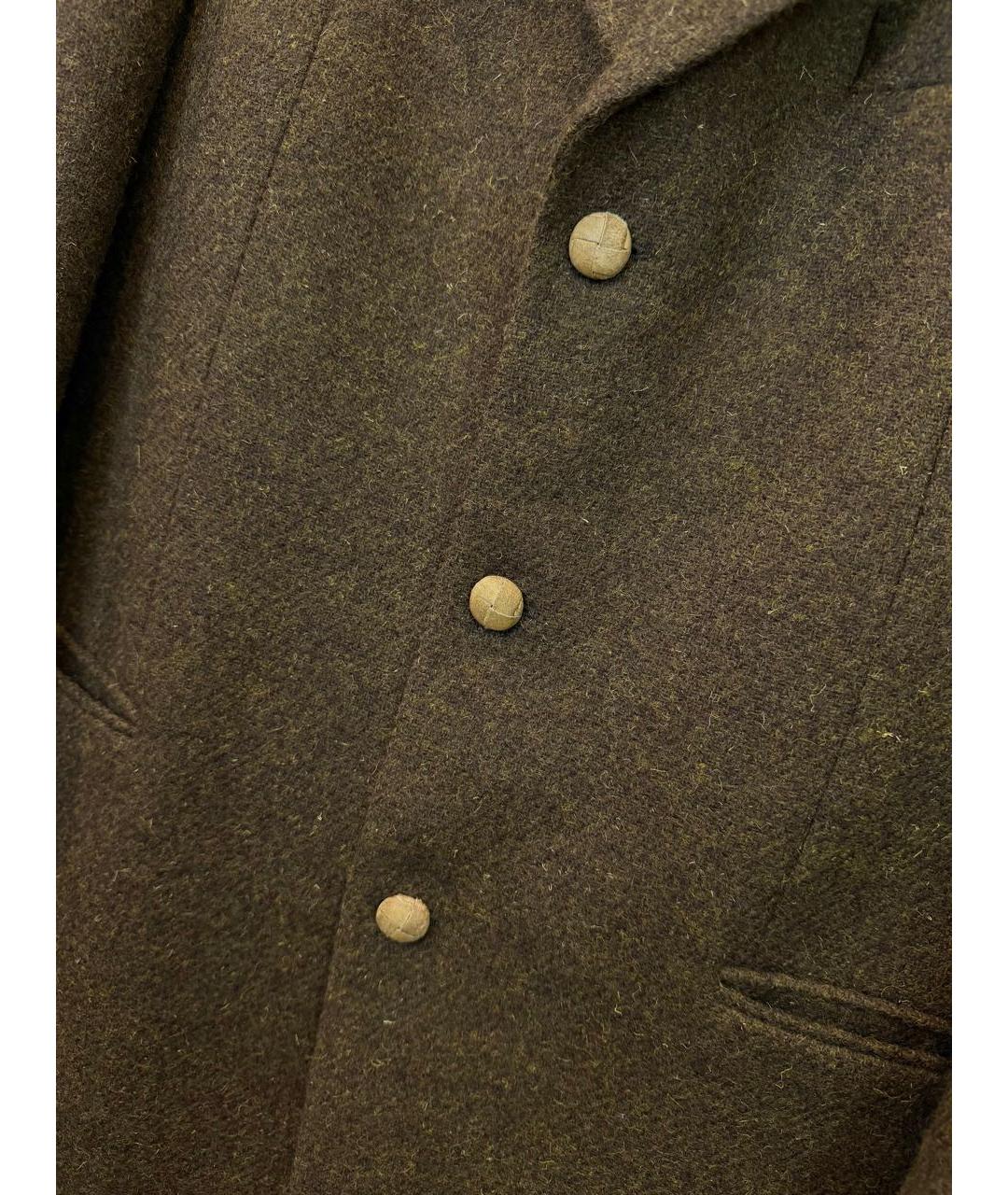HUGO BOSS Коричневый шерстяной пиджак, фото 5