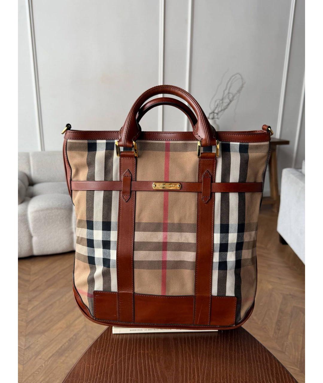 BURBERRY Сумка с короткими ручками, фото 8