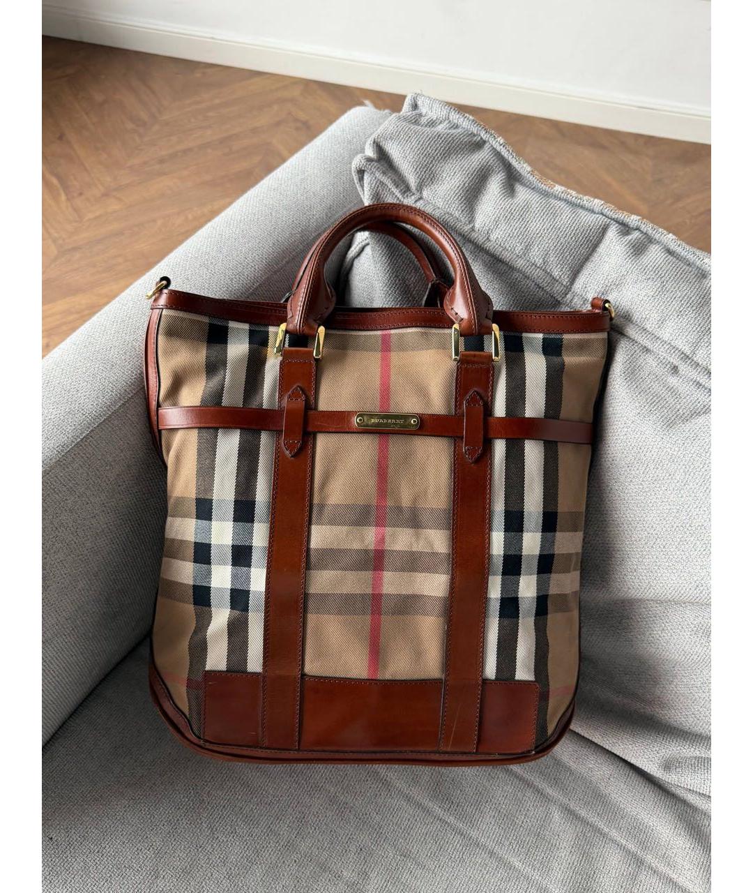 BURBERRY Сумка с короткими ручками, фото 4