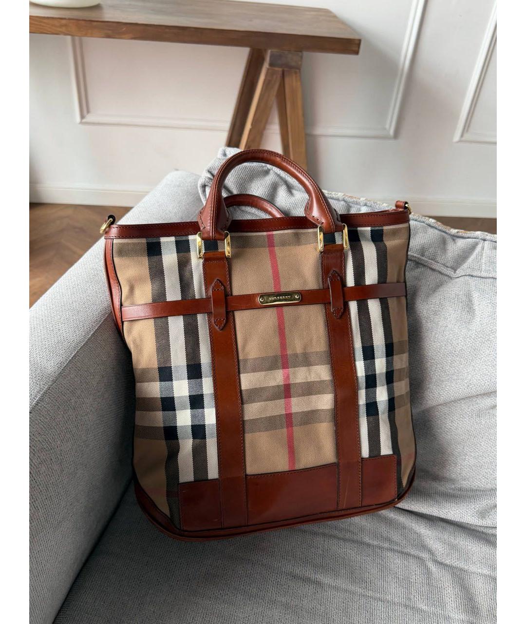 BURBERRY Сумка с короткими ручками, фото 5