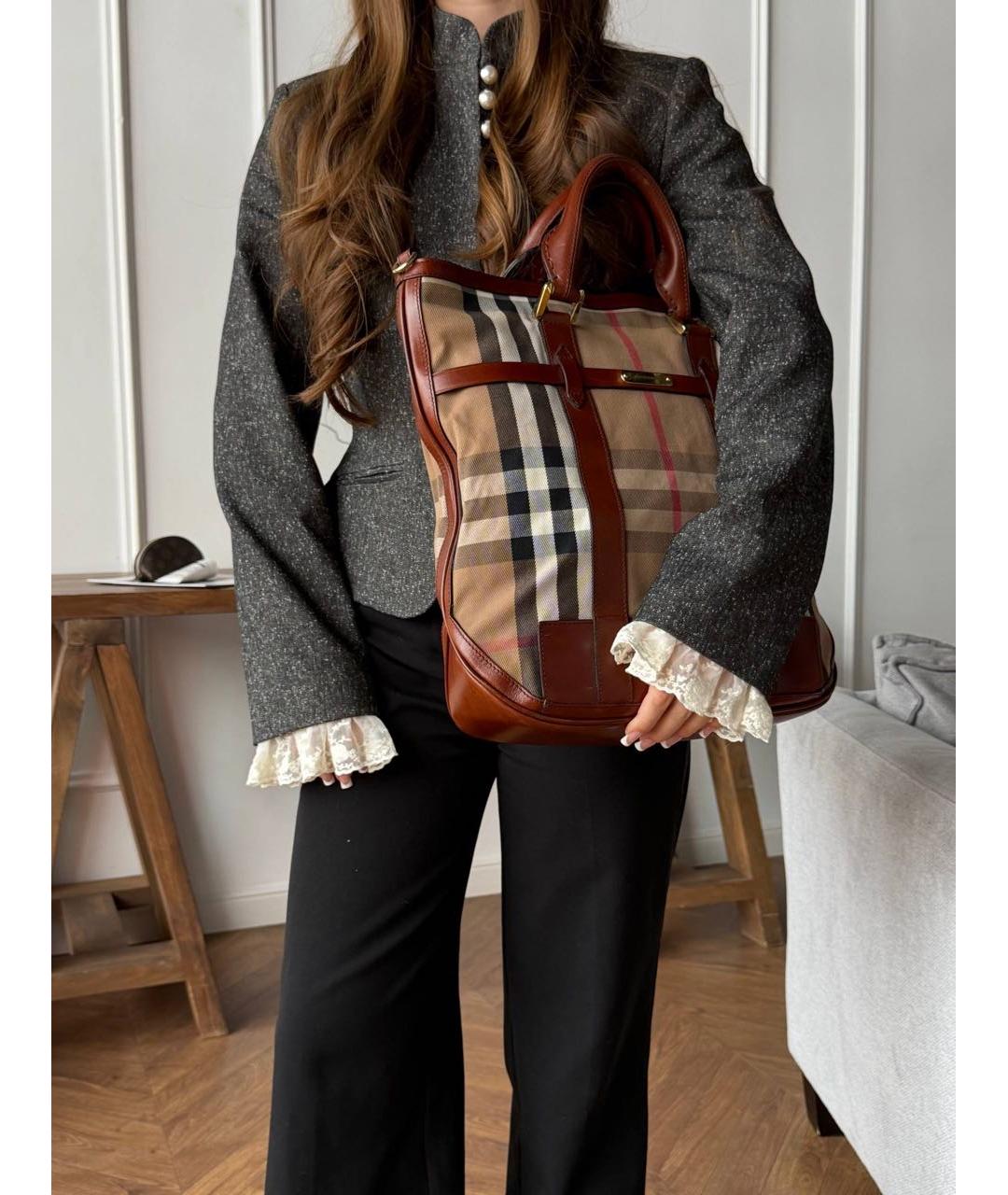 BURBERRY Сумка с короткими ручками, фото 3