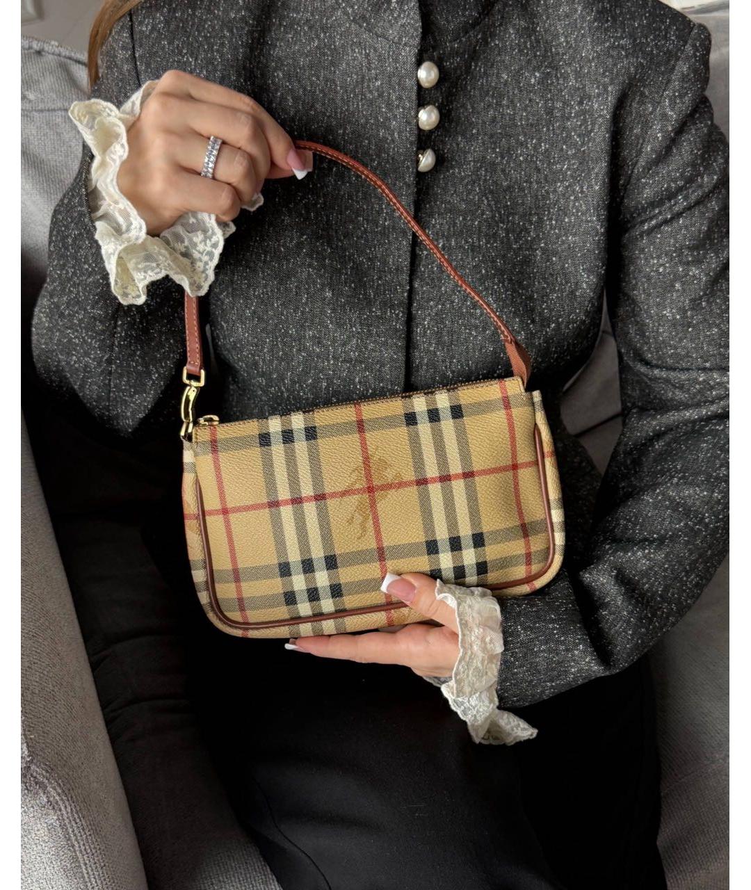 BURBERRY Сумка с короткими ручками, фото 6