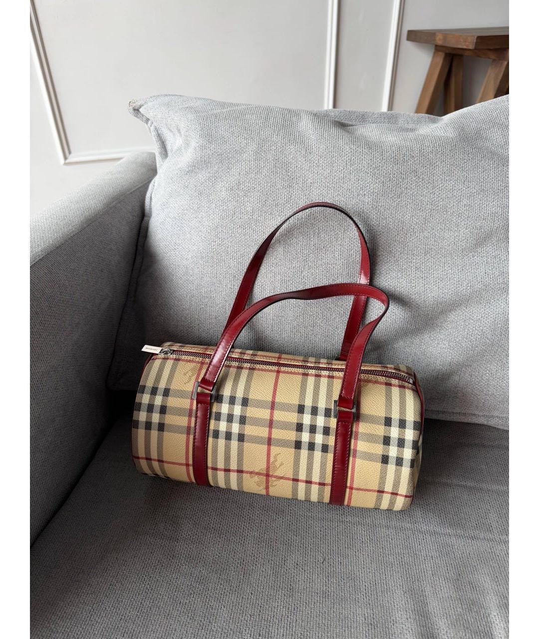 BURBERRY Сумка с короткими ручками, фото 5