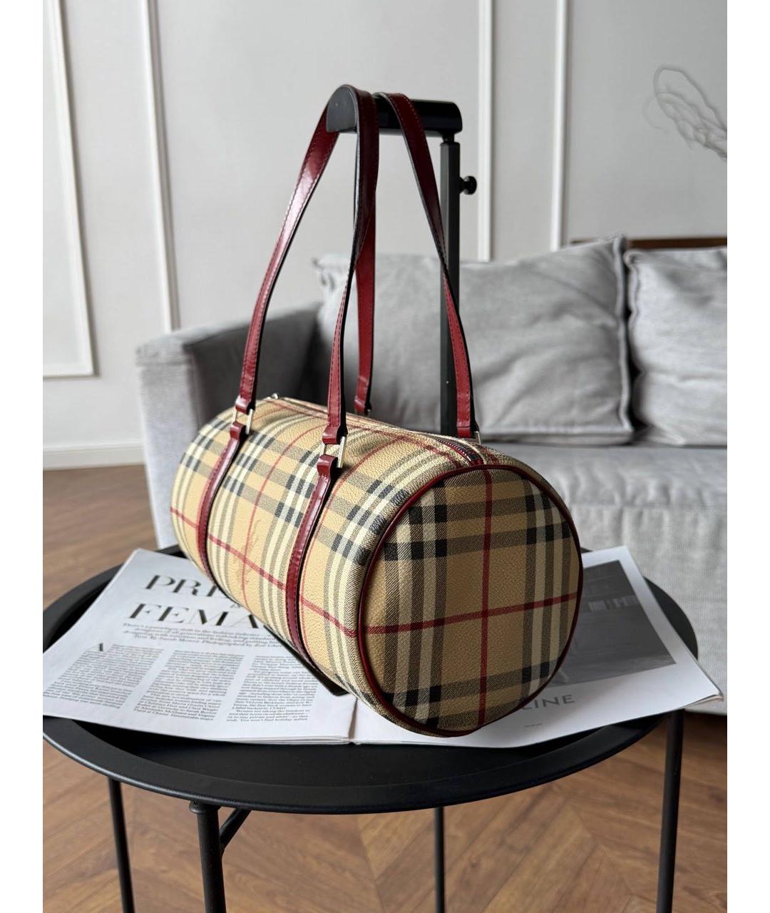 BURBERRY Сумка с короткими ручками, фото 7