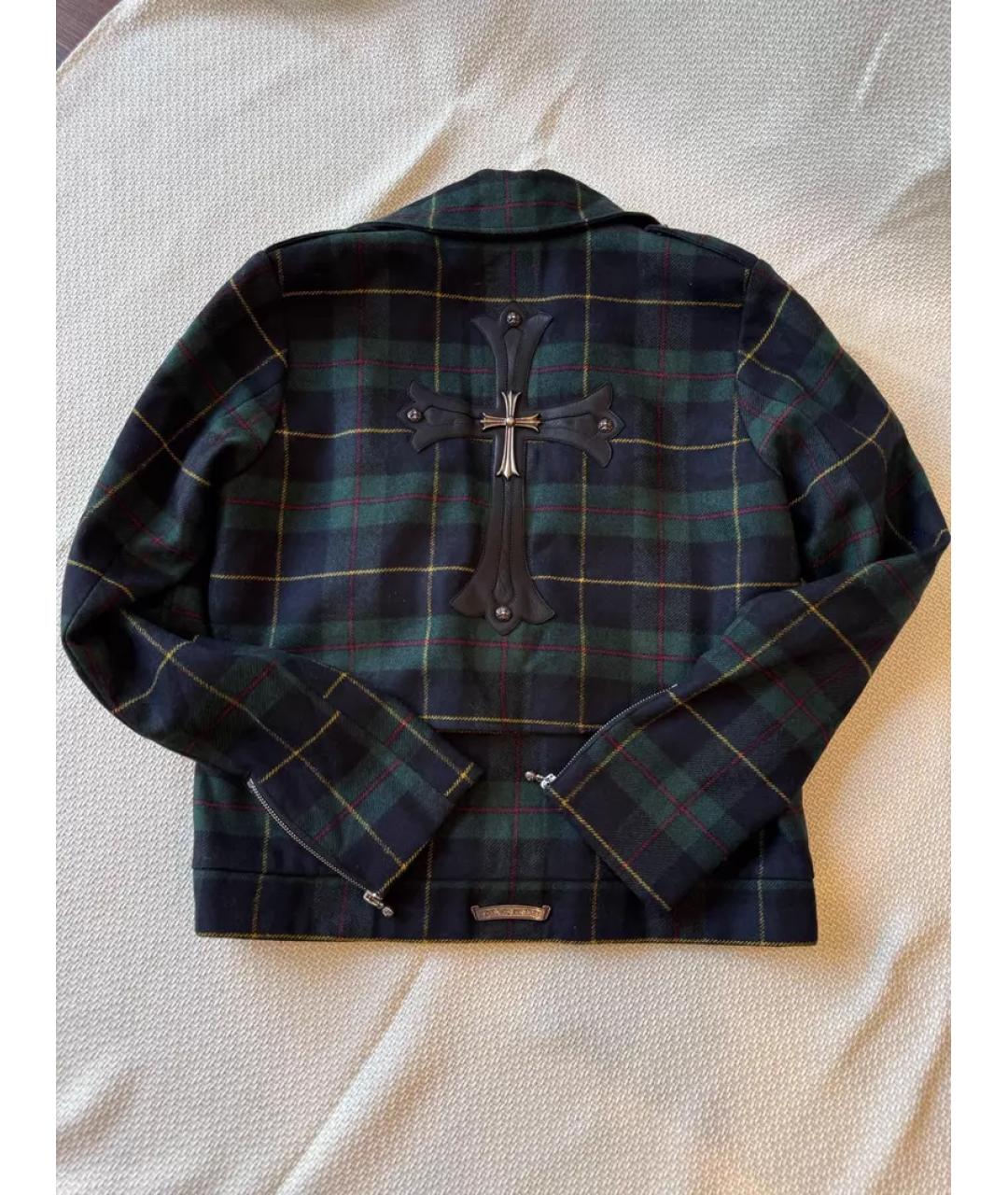 CHROME HEARTS Мульти шерстяная куртка, фото 2